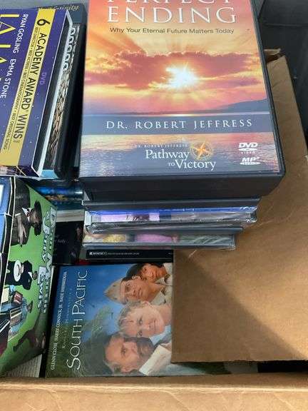 Assortment of VHS Tapes, DVDs