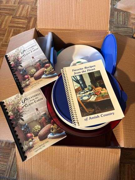 Tupperware, cookbooks