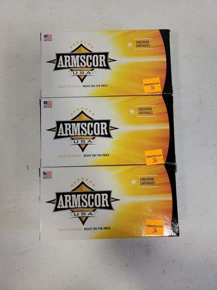 (3) Armscor 500 S&W - 300 Grain XTP