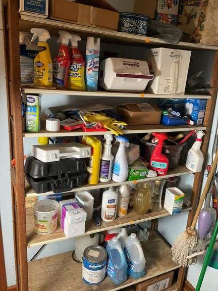 Contents of Shelves