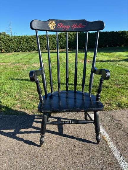 Large 1970s Custom Made Rocker & 7’ Raggedy Ann Doll ( see description)