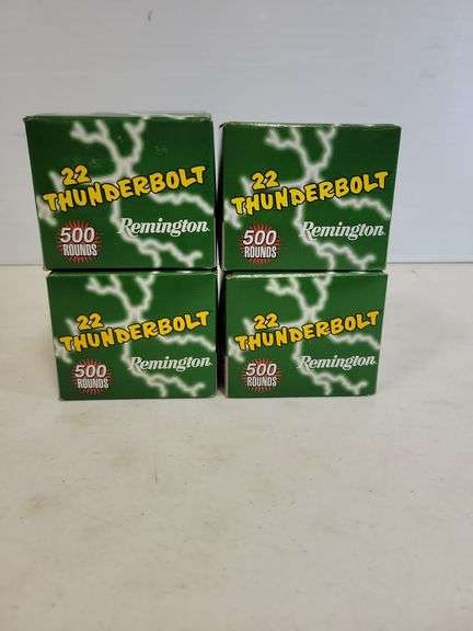 (4) Remington .22 LR Thunderbolt - 40 Grain