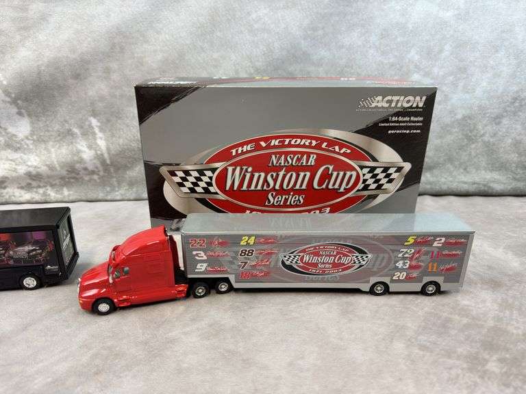 NASCAR The Victory Lap 2003 Hauler and Dale Earnhardt Jr. #88 AMP