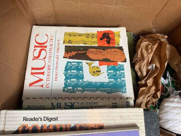 Vintage Books and Yarn