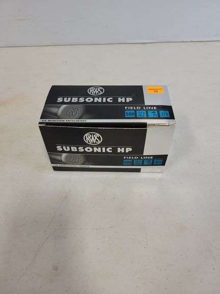 (9) RWS Subsonic .22LR - 40 Grain