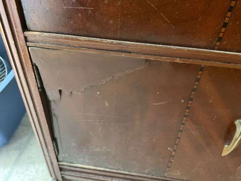 Antique Waterfall Chest of Drawers