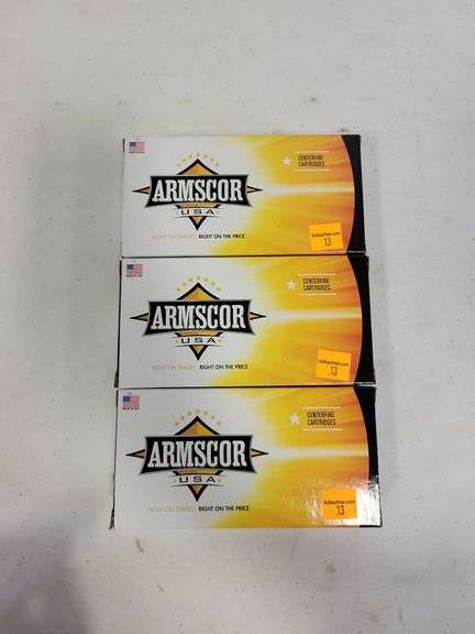 (3) Armscor 500 S&W - 300 Grain XTP