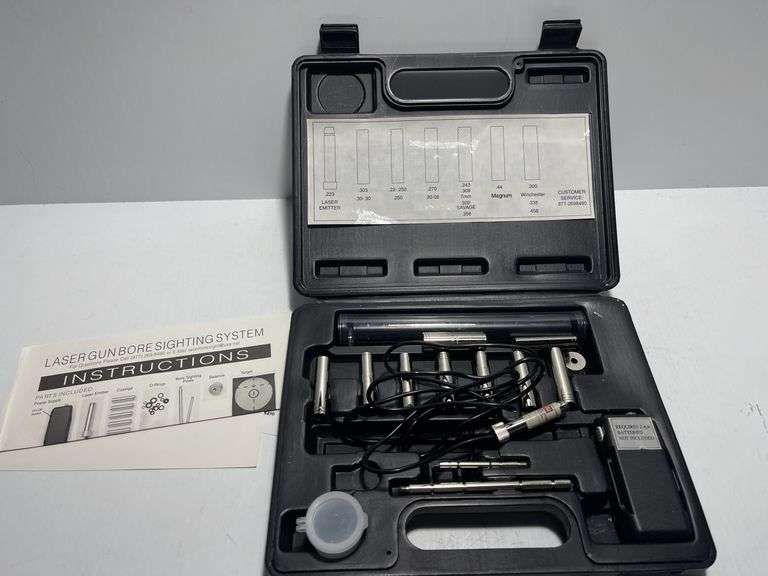 Laser Gun Bore Sighting System