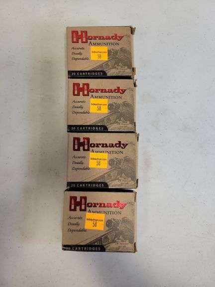 (4) Hornady .357 Sig - 147 Grain