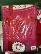 (3) Totes of Blankets, Decor, and Miscellaneous Items