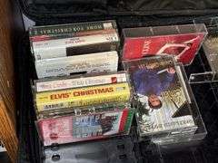 Canon MG3022 Printer, Maganvox DVD/VHS Player, and Miscellaneous Items