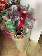 Assortment of Christmas Wrapping Paper, Christmas Cards