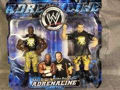 WWE ADRENALINE (2)- NIB- D-VON DUDLEY & BUBBA RAY DUDLEY + TRIPLE