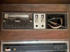 Vintage Zenith Solid State Cassette Turntable