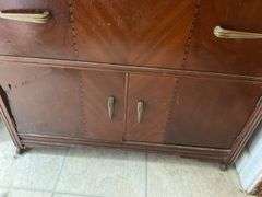 Antique Waterfall Chest of Drawers