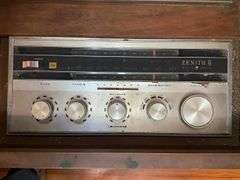 Vintage Zenith Solid State Cassette Turntable