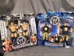 WWE ADRENALINE (2)- NIB- D-VON DUDLEY & BUBBA RAY DUDLEY + TRIPLE