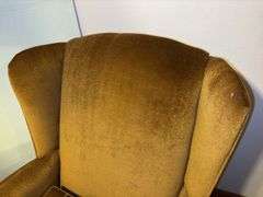 Unbranded Walnut Wingback Arm Chair