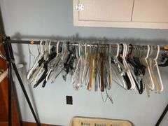 Clothes Hanging Rack, Hangers, Laundry Baskets and More