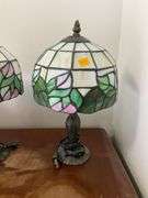3 Vintage Tiffany Style Lamps