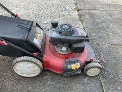 Troy-Bilt 21” Rear Bagger Push Mower