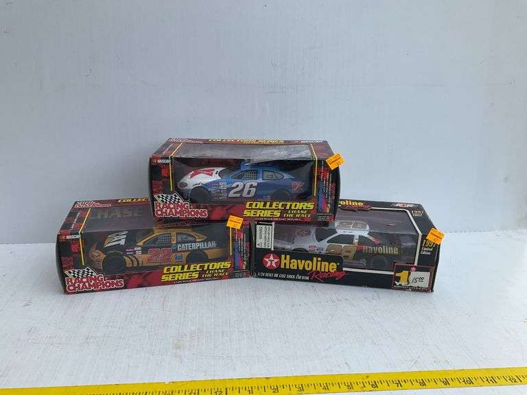 (3) NASCAR Die Cast Model Cars