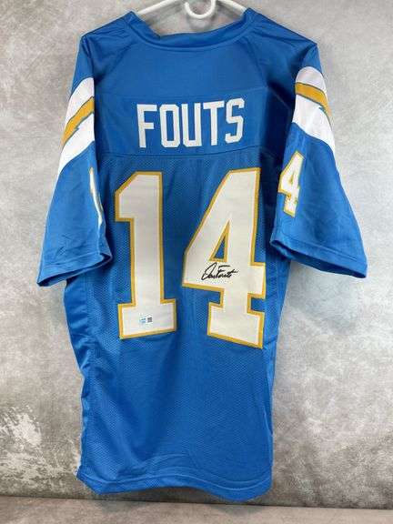Dan Fouts signed Chargers jersey Tristar cert