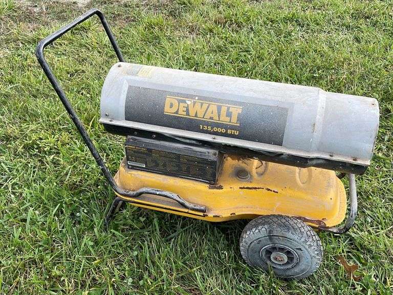 DeWalt 135,000 BTU mod. DXH135KT- multiple fuels - untested