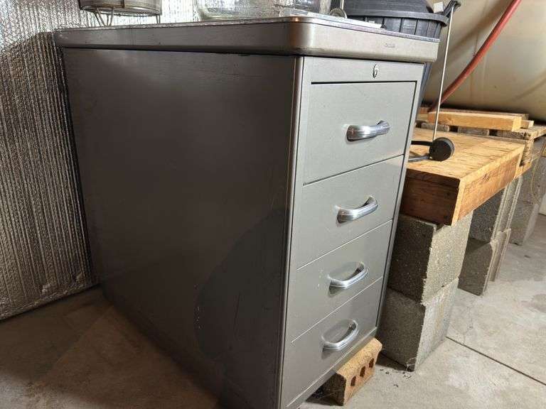 4 Drawer File Cabinet.