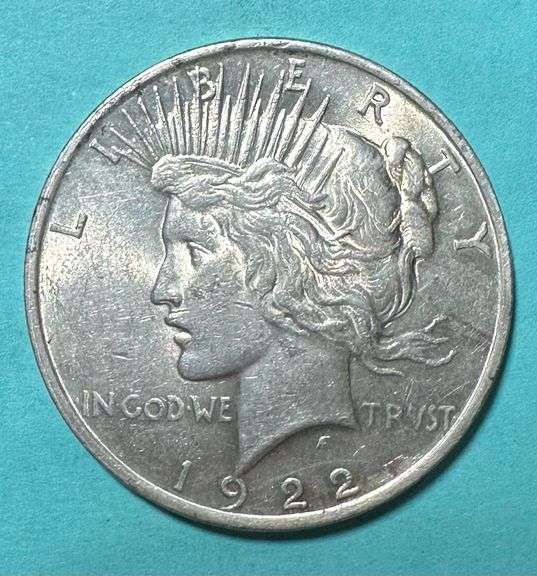 1922 Peace Silver Dollar