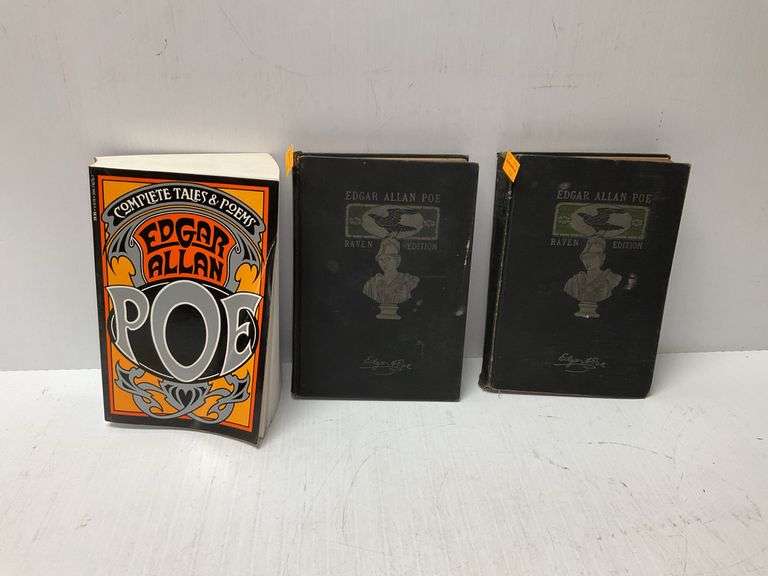 (3) Edgar Allen Poe Books