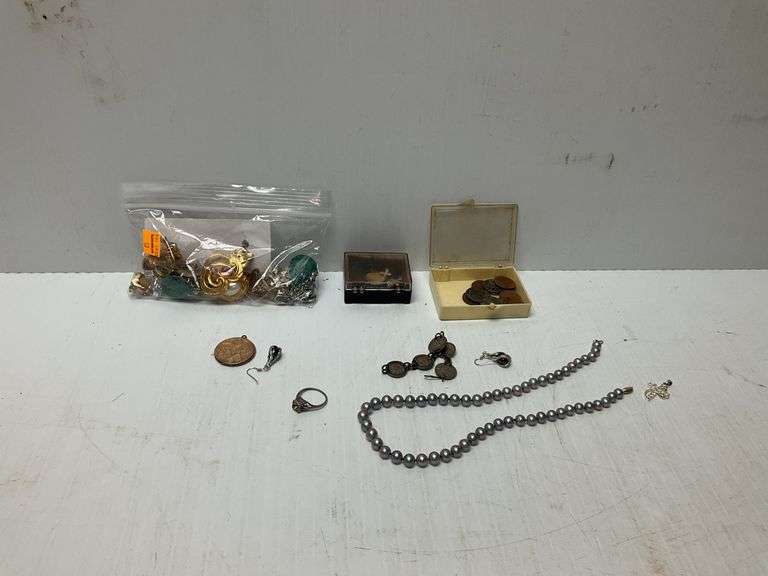 Assorted Earrings and Miscellaneous Jewelry