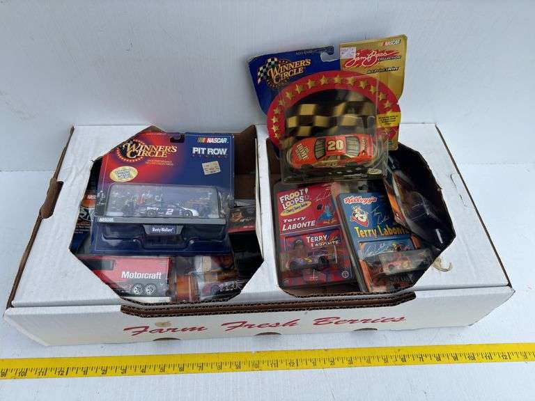 Assortment of NASCAR Toy Cars