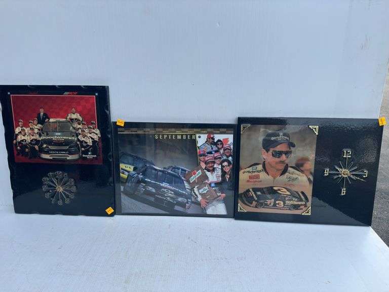 (3) Dale Earnhardt Sr. Plaques