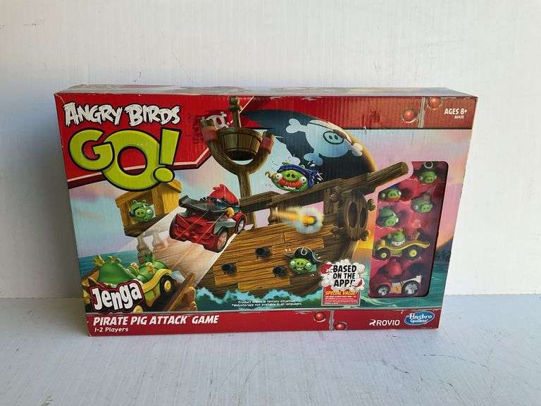 Angry Birds Jenna Pirate Pig Attack Game