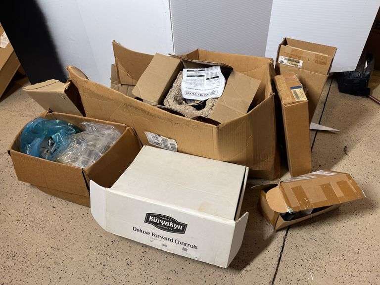Assortment of Harley Davidson Parts