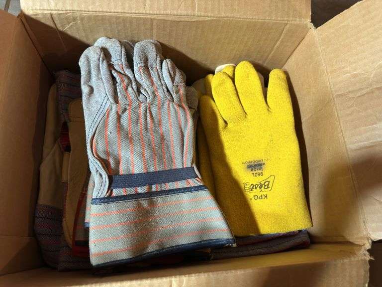 2 Boxes with Gloves.