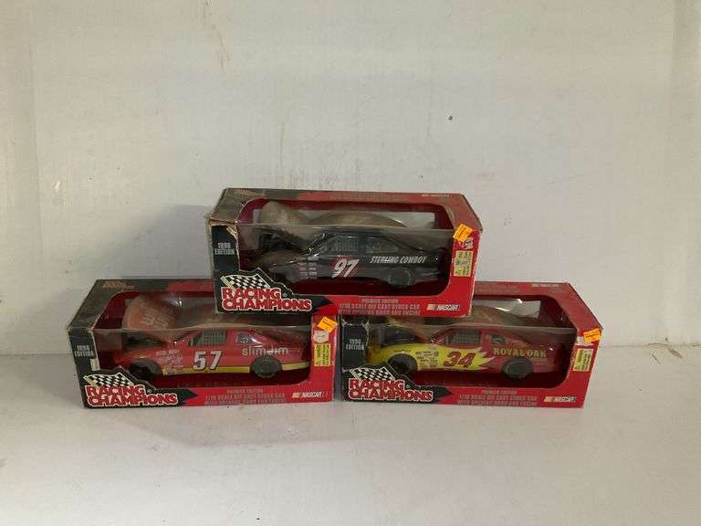 (3) NASCAR Racing Champions Die Cast Cars