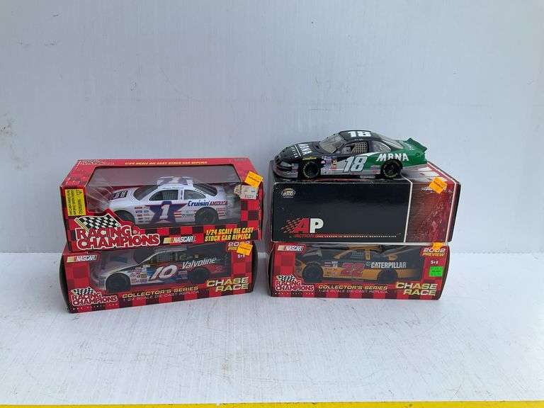 (4) NASCAR Die Cast Model Cars