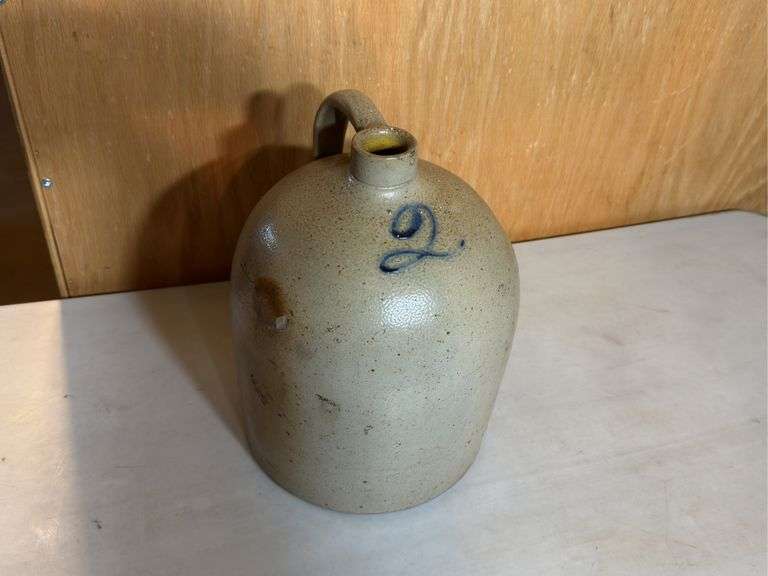 2-Gallon Stoneware Crock Jug