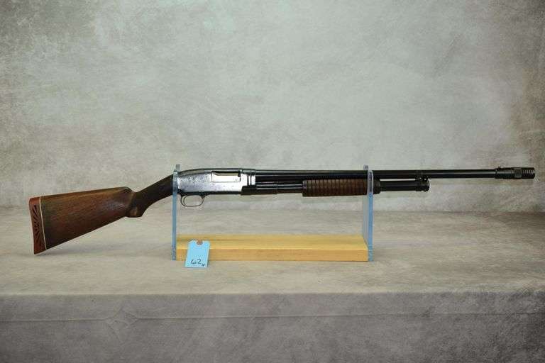 Winchester Mod 1912 12 GA 24” Poly Choke - Kaufman Realty &amp; Auctions