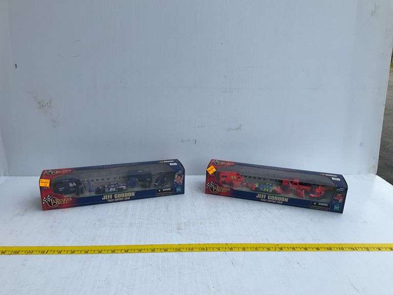(2) Jeff Gordon Track Support Crew Sets
