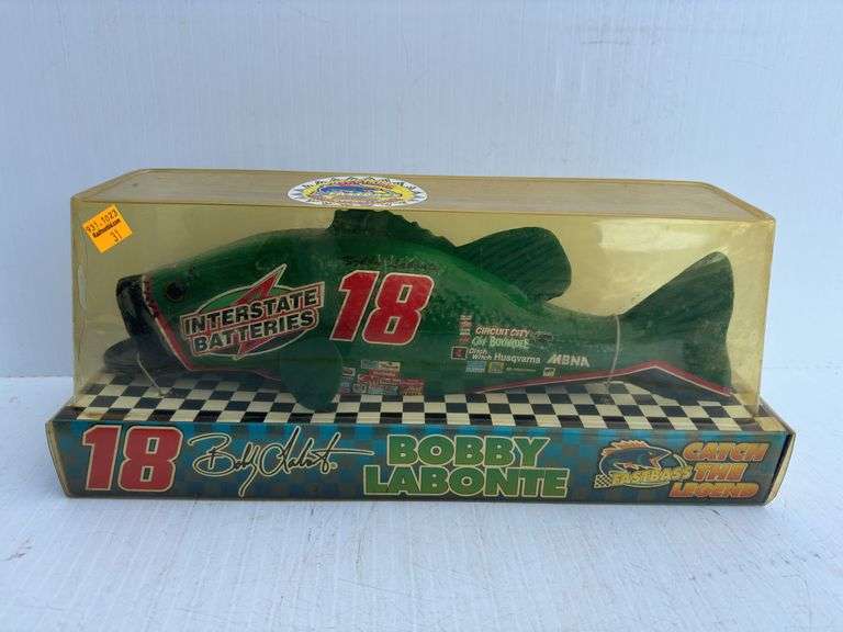 NASCAR Fast Bass Bobby Labonte Fish Figurine
