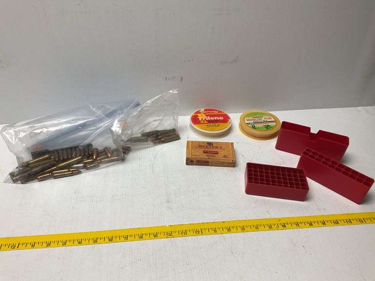 Assortment of Ammo and Fishing Line