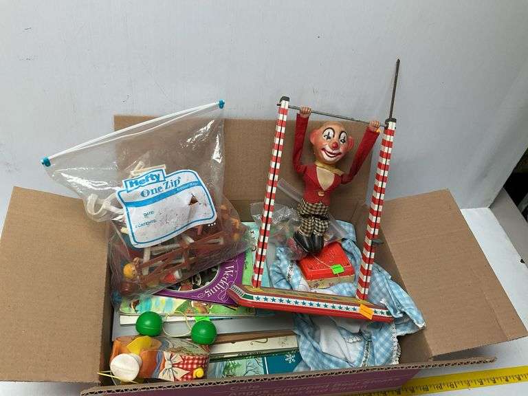 Assortment of Children’s Toys and Books