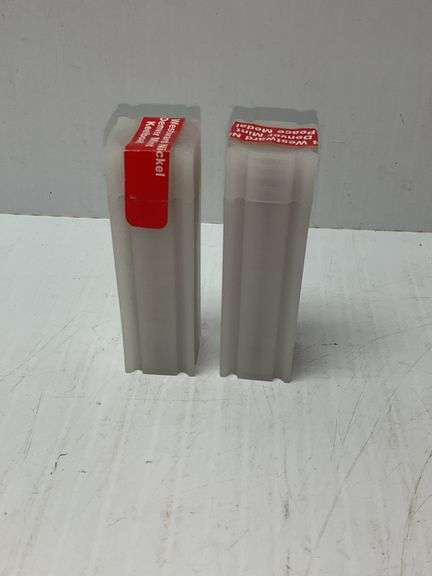 (2) 2004 Westward Nickel Denver Mint Peace Medals