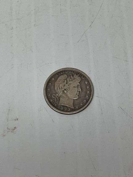 1889P Barber Quarter