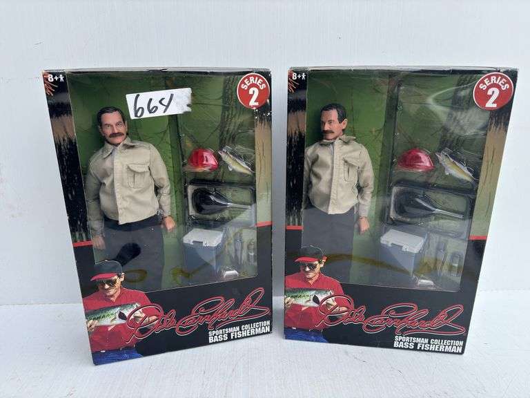 Dale Earnhardt Sr. Fisherman Figurines