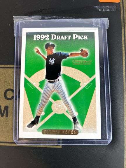 1993 Topps baseball, Gold Card Set w/ Jeter Rookie, in a binder