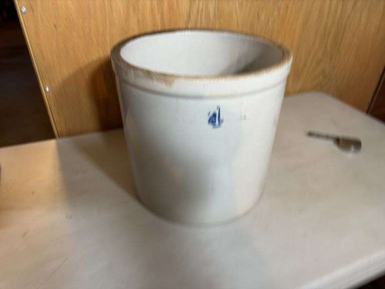 4-Gallon Stoneware Crock